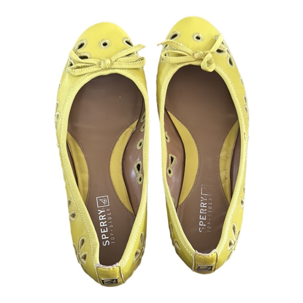 Sperry Women's Yellow Ballet Flats